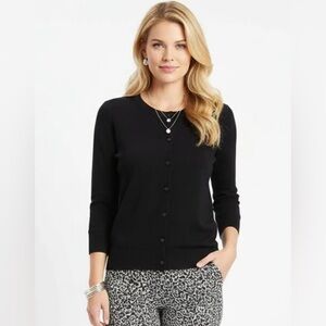 Talbots Black Knit Sweater